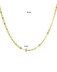 14K geelgoud collier 2,0 mm 45 cm 4020569 - PansiteNederland.nl