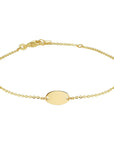 14K Geelgoud Armband Ovaal 17 - 19 Cm 4020592 - PansiteNederland.nl