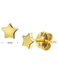 14K Geelgouden oorknoppen ster - 4020689 - PansiteNederland.nl