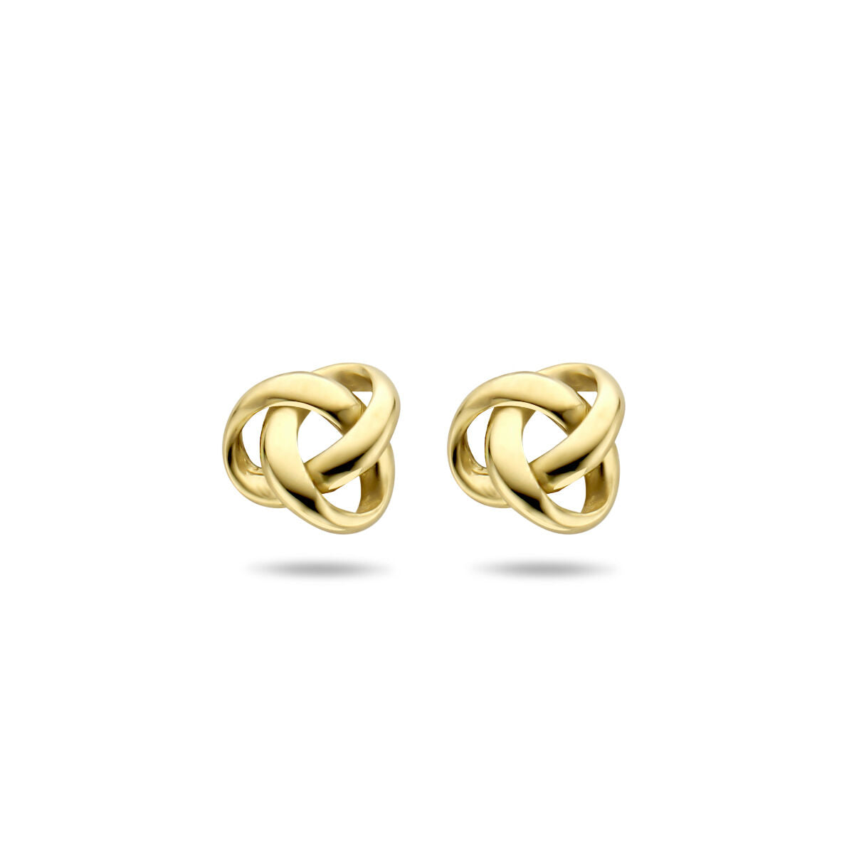 Fantasy Collection Oorbellen knoop 14K geelgoud