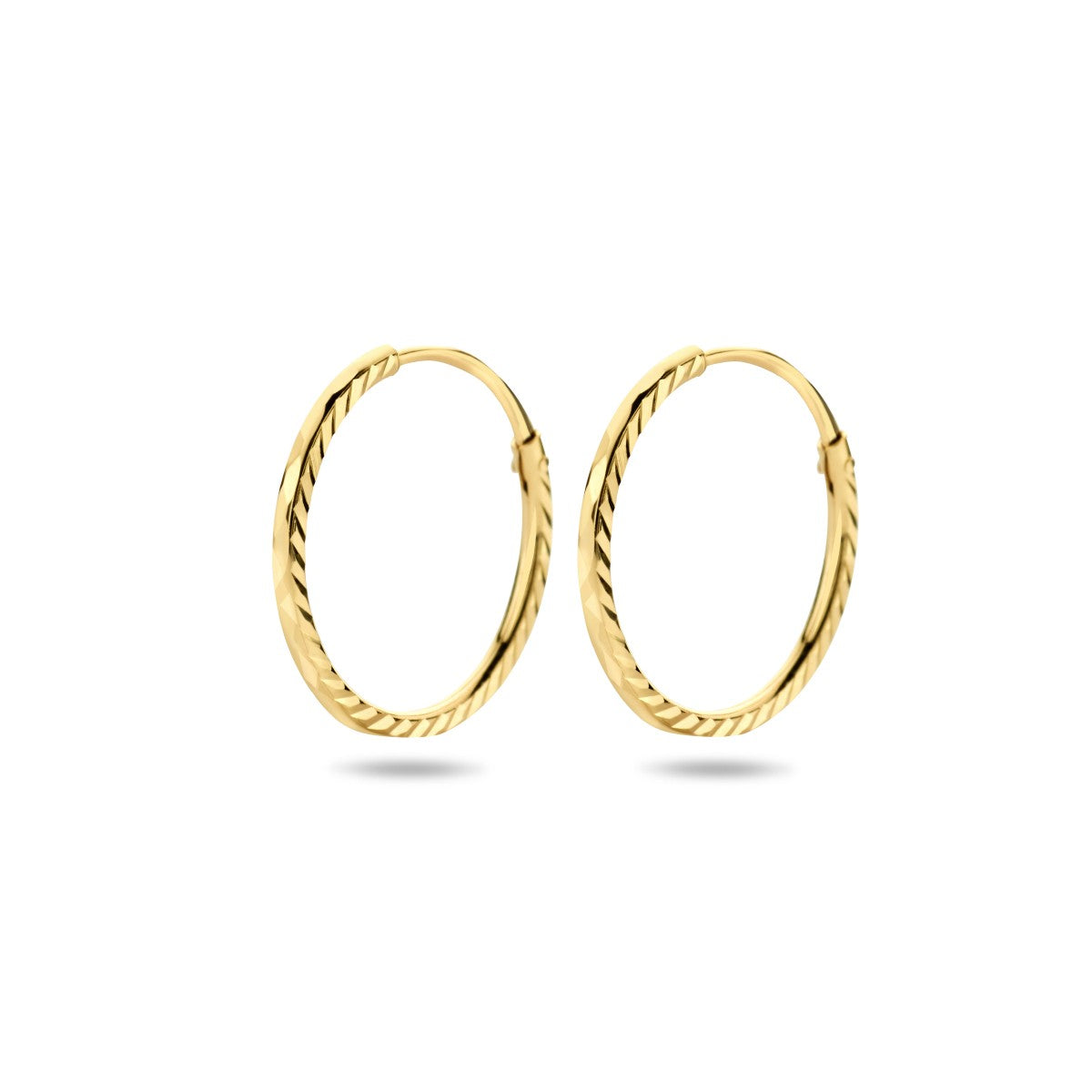 Fantasy Collection Oorbellen gediamanteerd 14K geelgoud