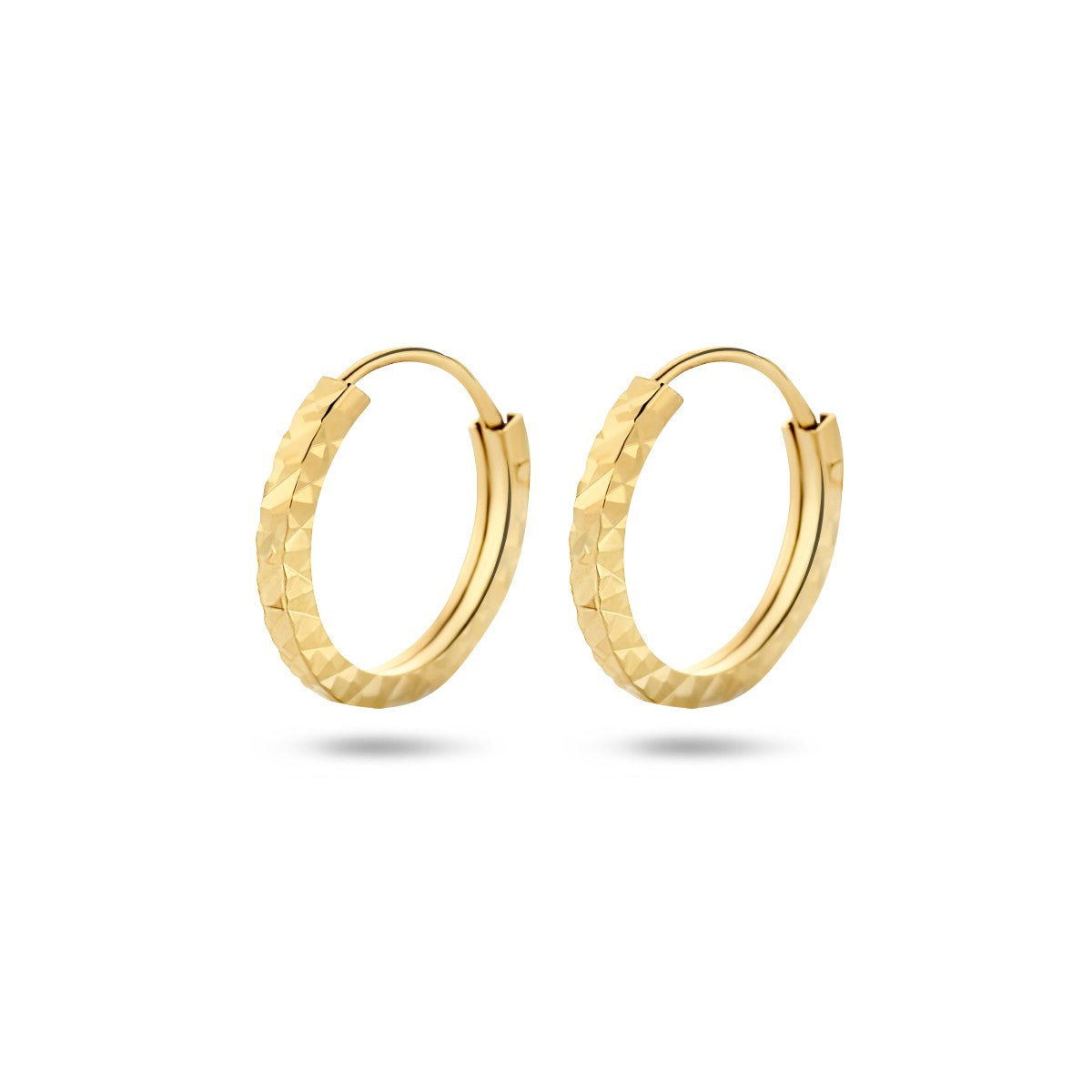 Fantasy Collection Oorbellen gediamanteerd 14K geelgoud