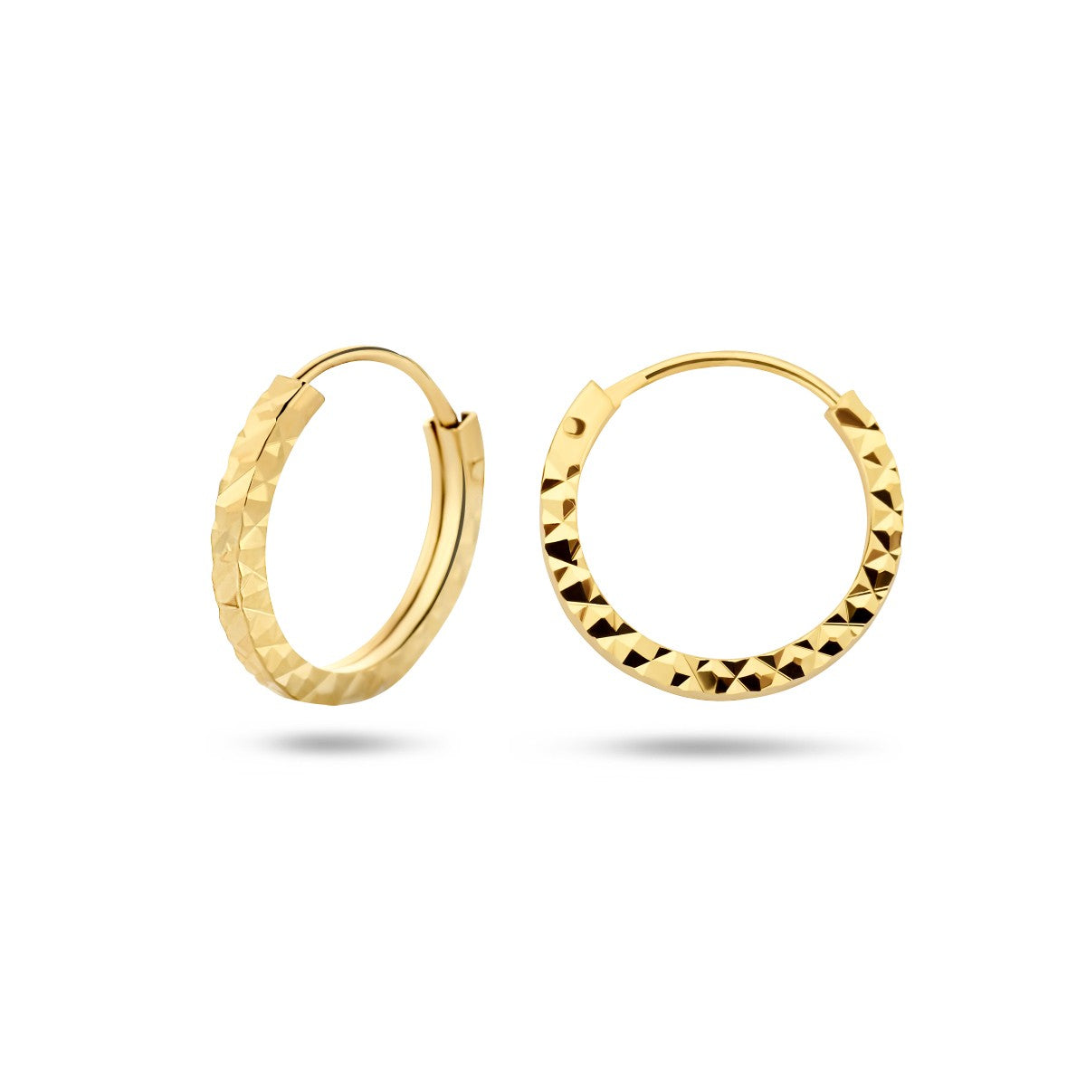 Fantasy Collection Oorbellen gediamanteerd 14K geelgoud