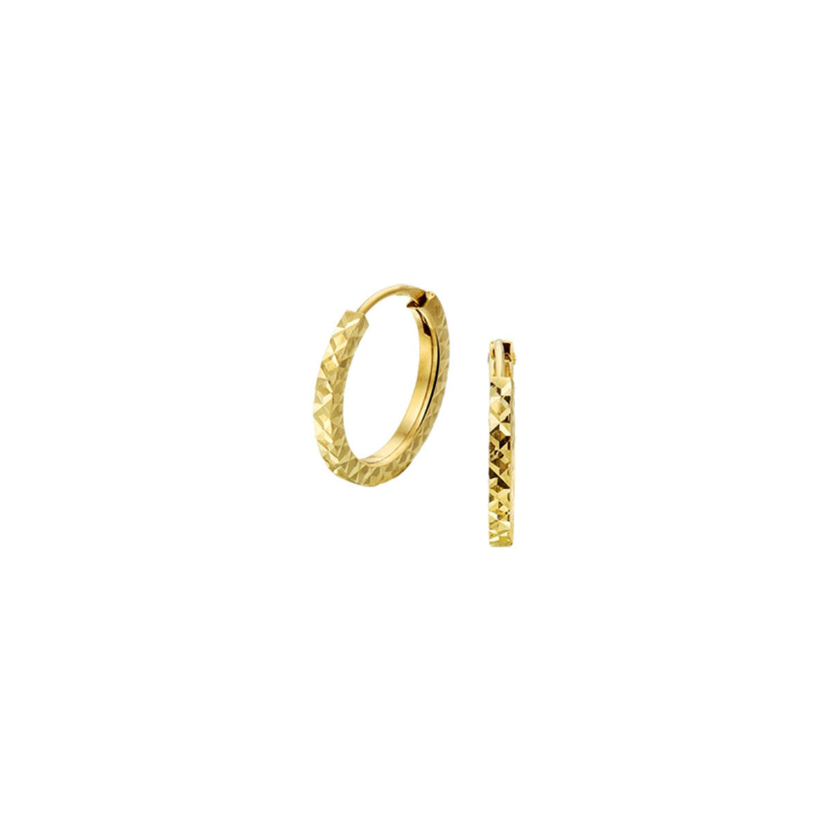 Fantasy Collection Oorbellen gediamanteerd 14K geelgoud