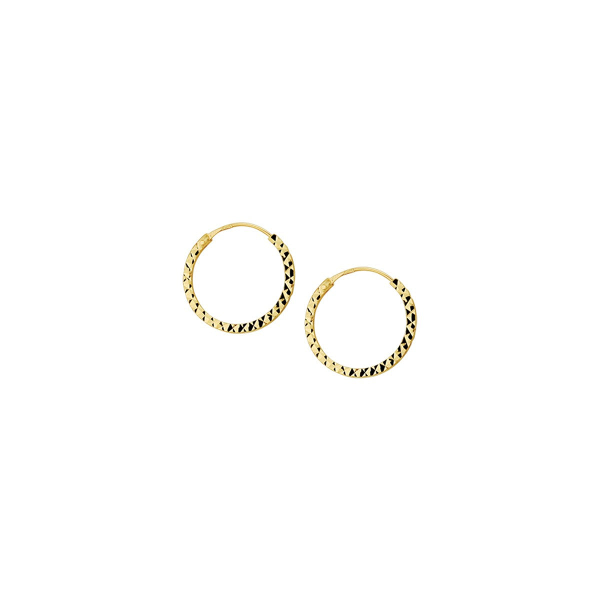 Fantasy Collection Oorbellen gediamanteerd 14K geelgoud