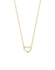 14K geelgoud collier hart 0,8 mm 40 - 42 - 44 cm 4020736 - PansiteNederland.nl