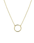 14K geelgoud collier rondje 0,8 mm 40 - 44 cm 4020738 - PansiteNederland.nl