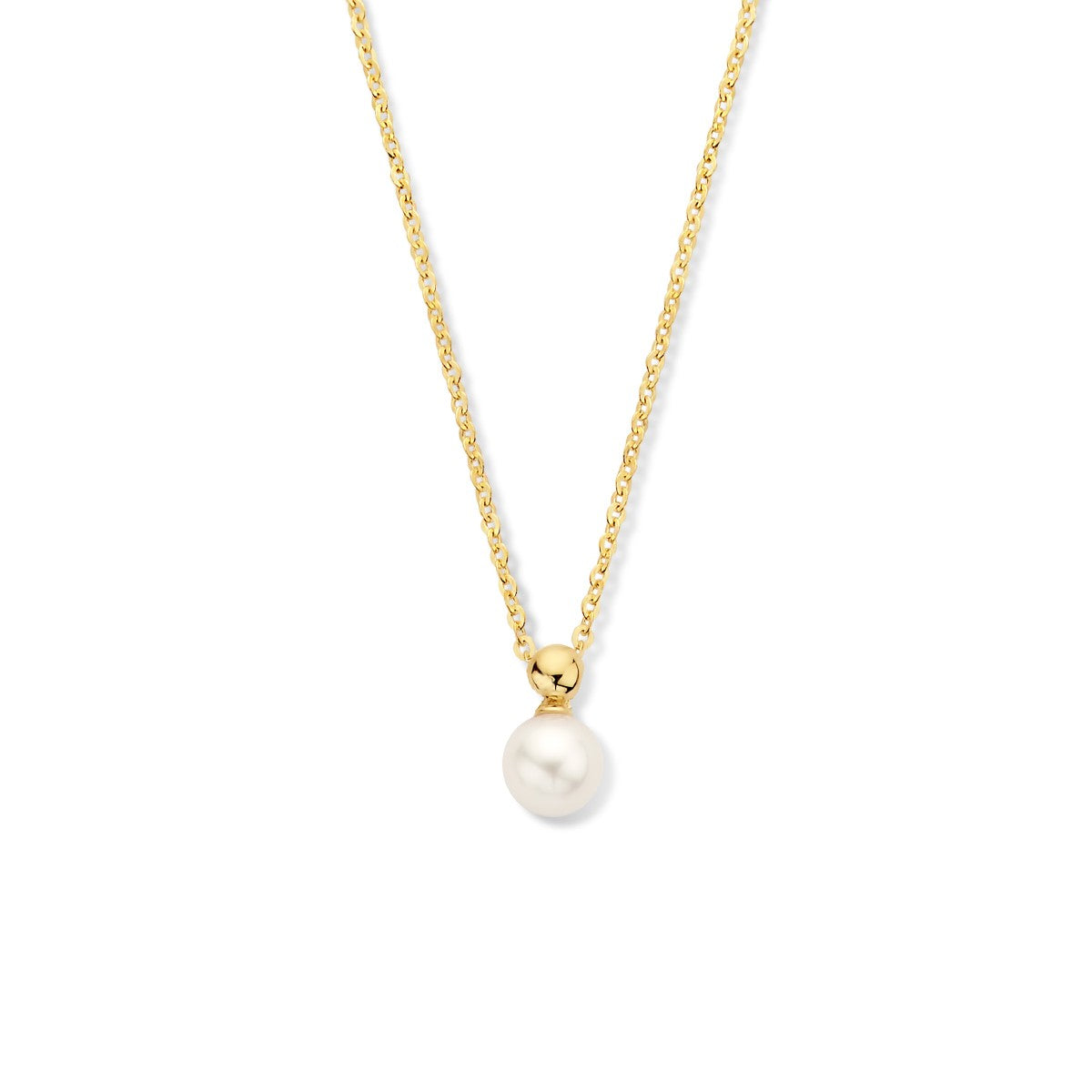 Fantasy Collection Collier parel 41 - 43 - 45 cm 14K geelgoud