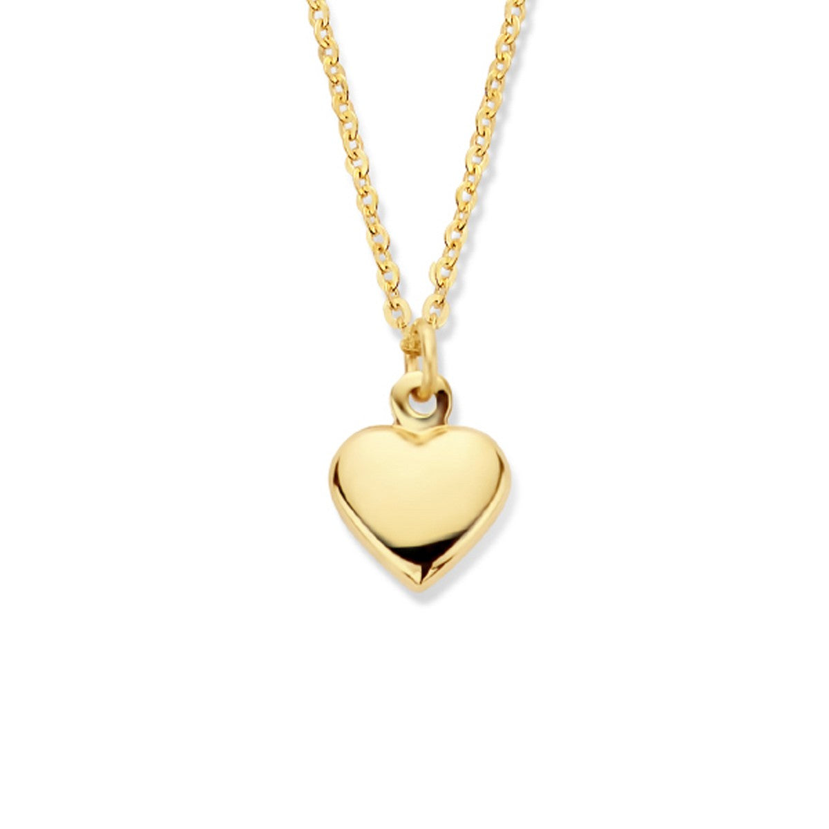 Fantasy Collection Collier hart 42 - 45 cm 14K geelgoud