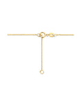 14K geelgoud collier hart 42 - 45 cm 4020740 - PansiteNederland.nl