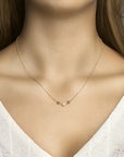 14K geelgoud collier parel 42 - 45 cm 4020767 - PansiteNederland.nl