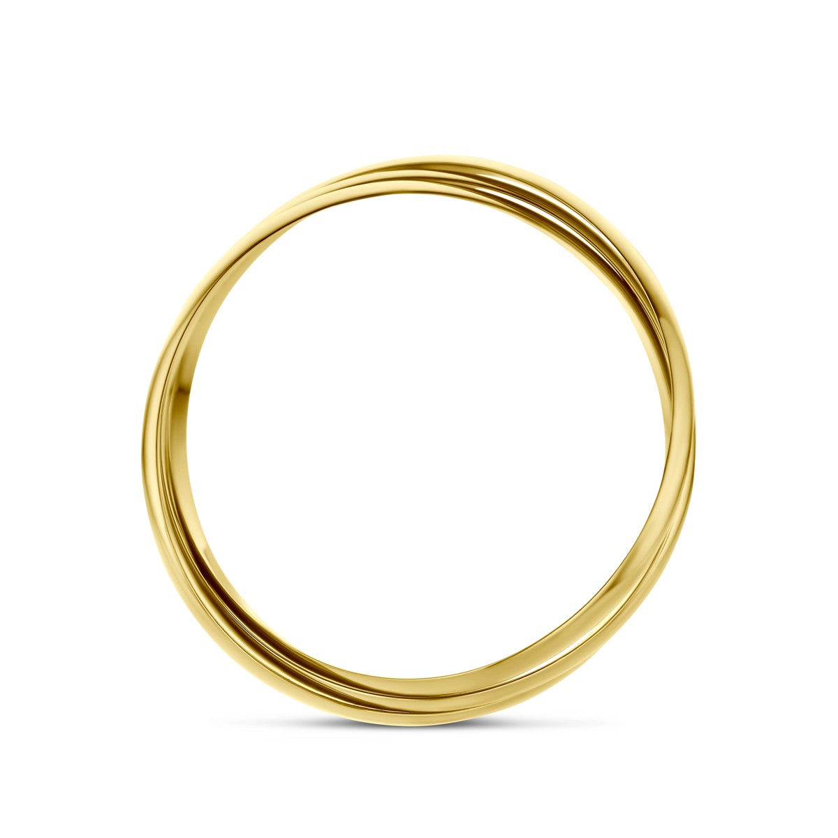 14k Geelgouden Ring trinity 3-in 1 - 4020870 - PansiteNederland.nl