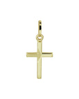 14K geelgoud hanger kruis 4020919 - PansiteNederland.nl