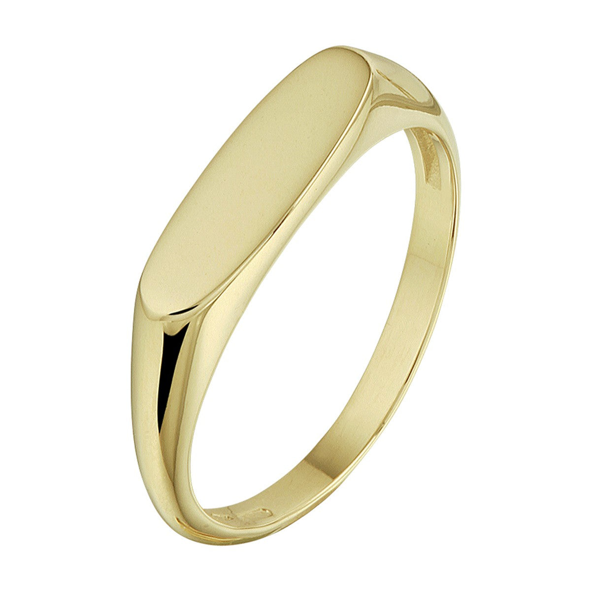 Fantasy Collection Graveerring 14K geelgoud