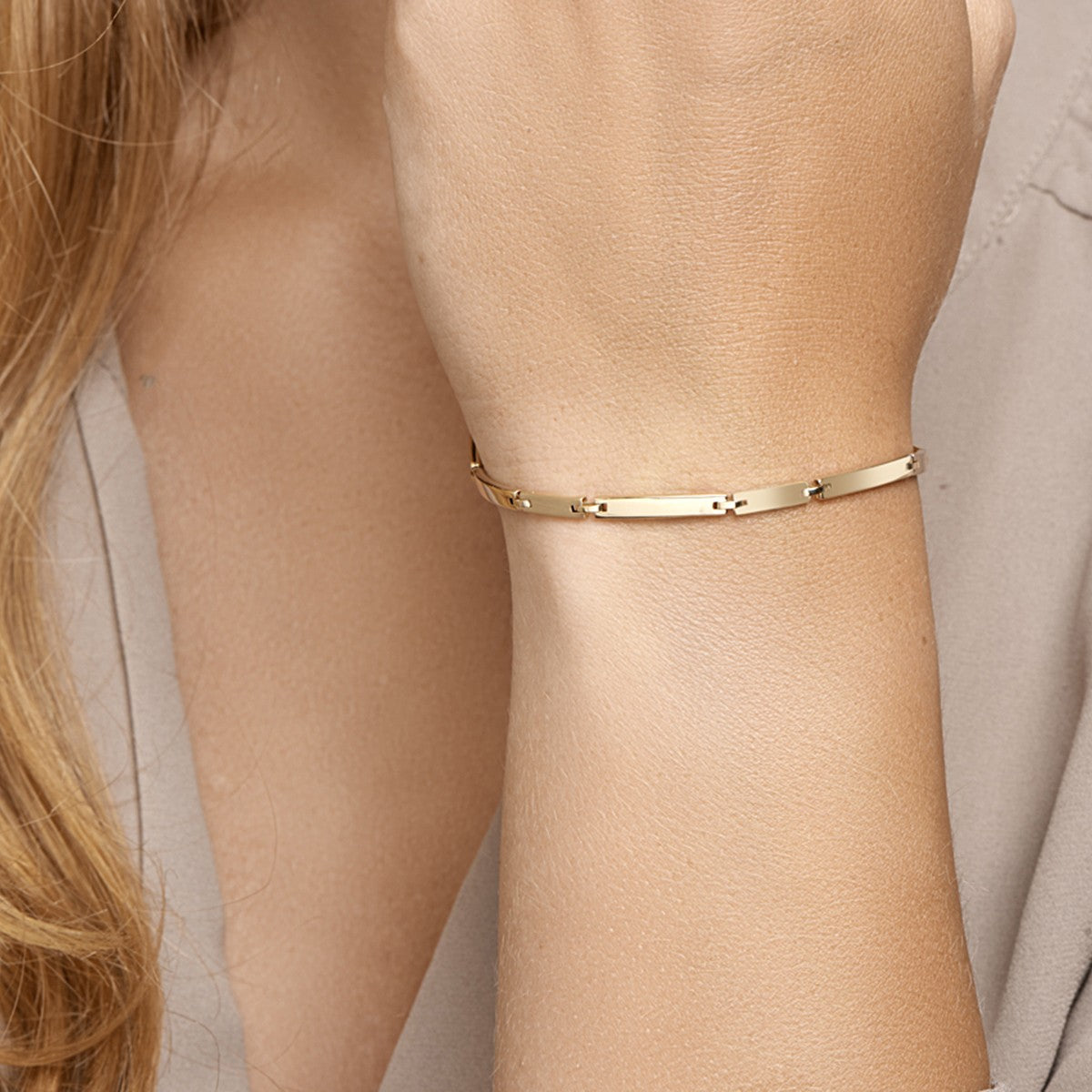 Fantasy Collection Armband 3,0 mm 19,5 cm 14K geelgoud