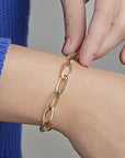 14K Geelgoud Armband 8,5 Mm 19 Cm 4021162 - PansiteNederland.nl