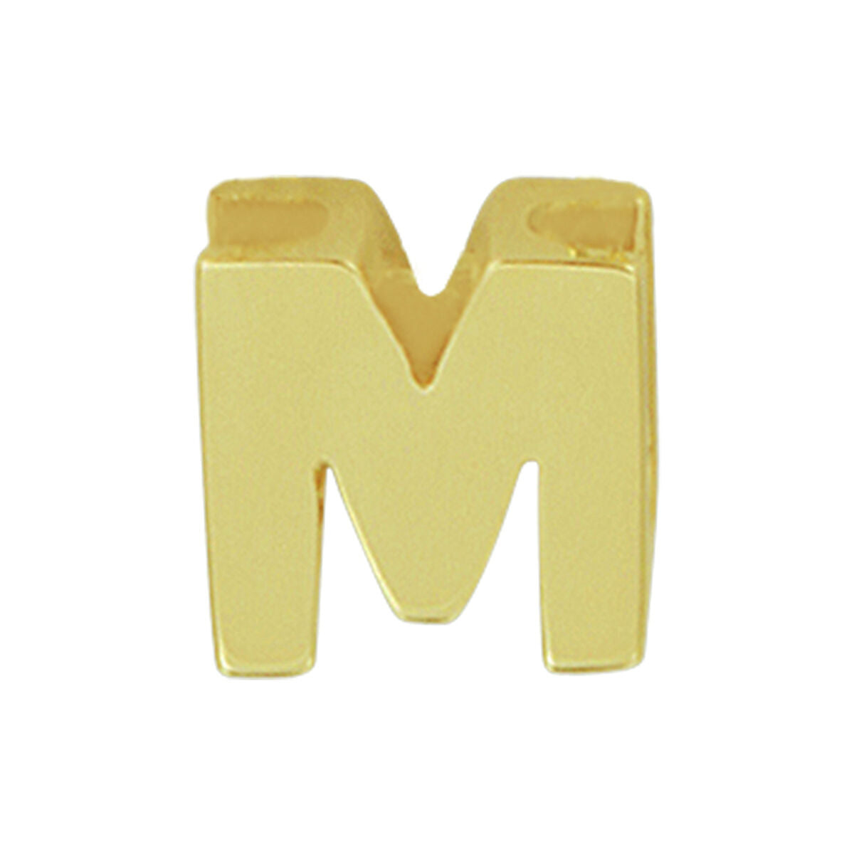 Fantasy Collection Hanger letter M 5,5 mm 14K geelgoud - PSN4021489