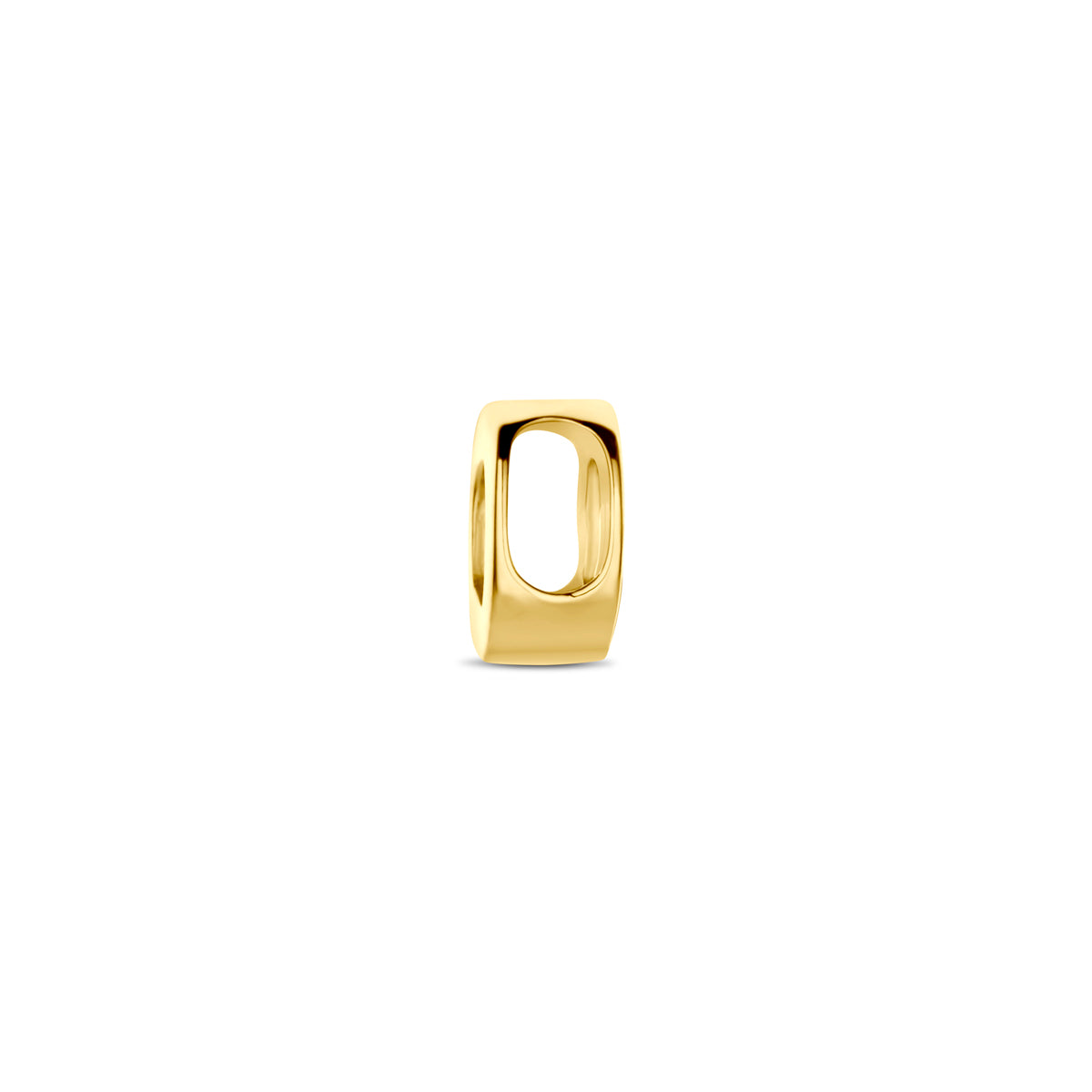 Hanger letter O 5,5 mm 14K geelgoud #Letter_O