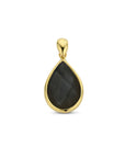 14K geelgoud hanger onyx 4022344 - PansiteNederland.nl