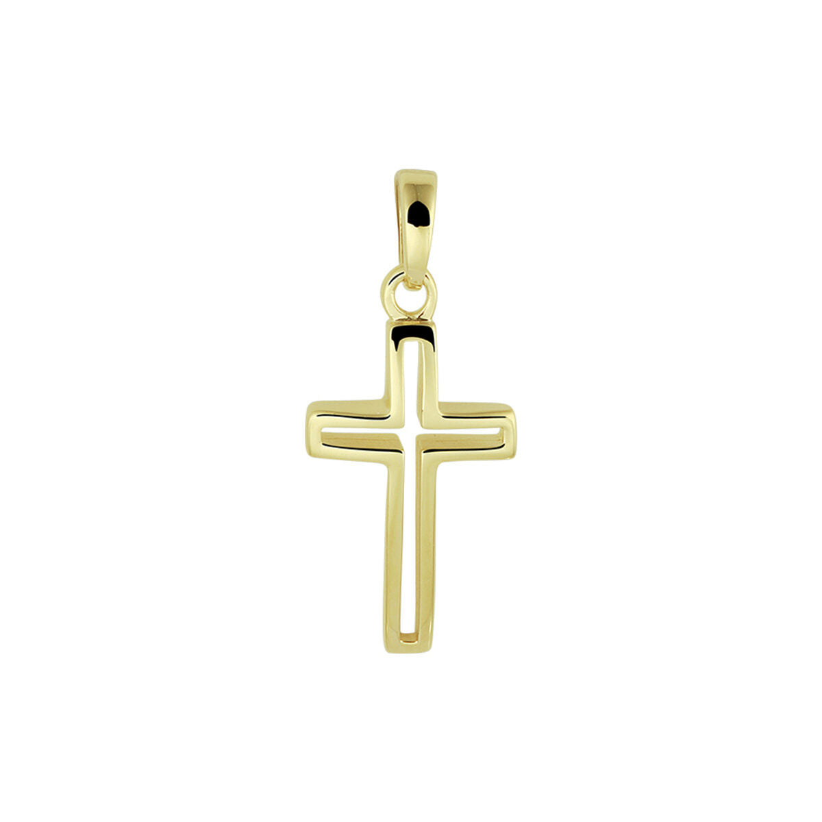 Fantasy Collection Hanger kruis 14K geelgoud