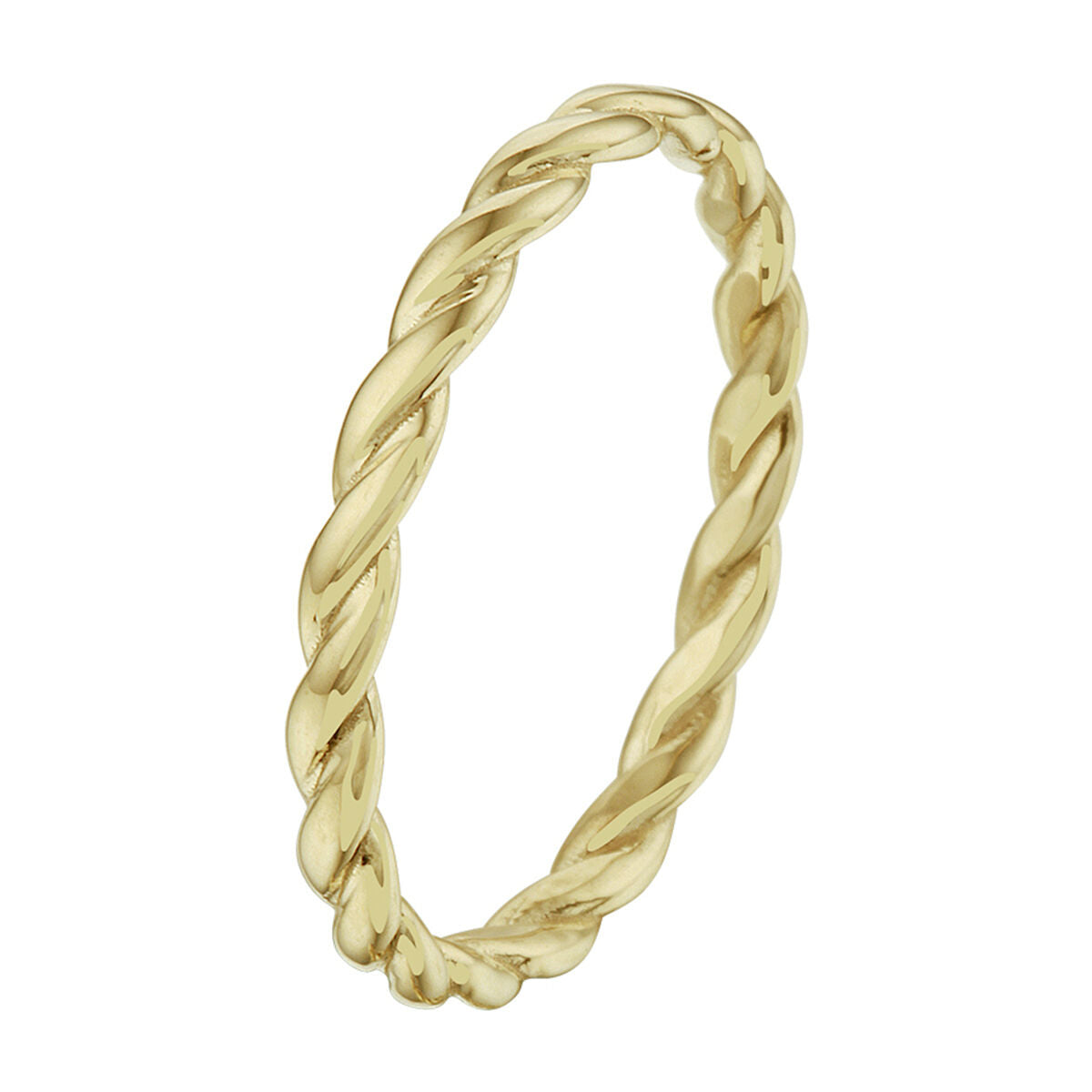 Fantasy Collection Aanschuifring gedraaid 14K geelgoud