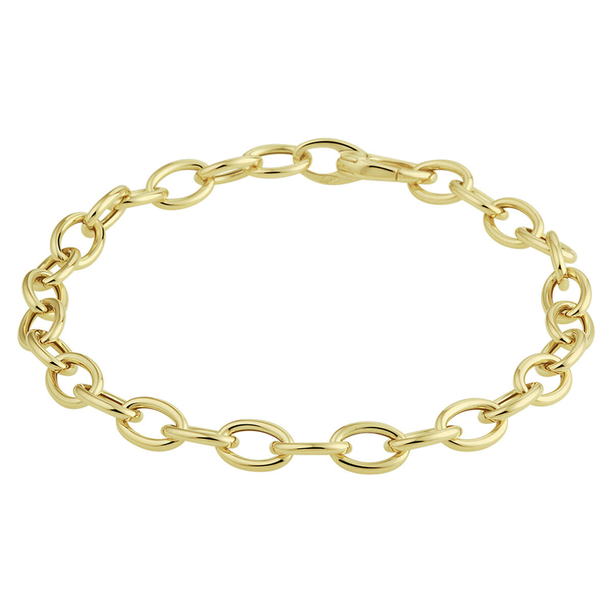 Fantasy Collection Armband anker 6,0 mm 19 cm 14K geelgoud