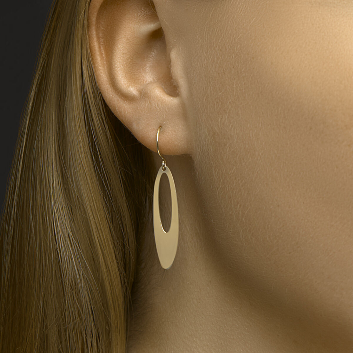 Fantasy Collection Hangende oorbellen 14K geelgoud