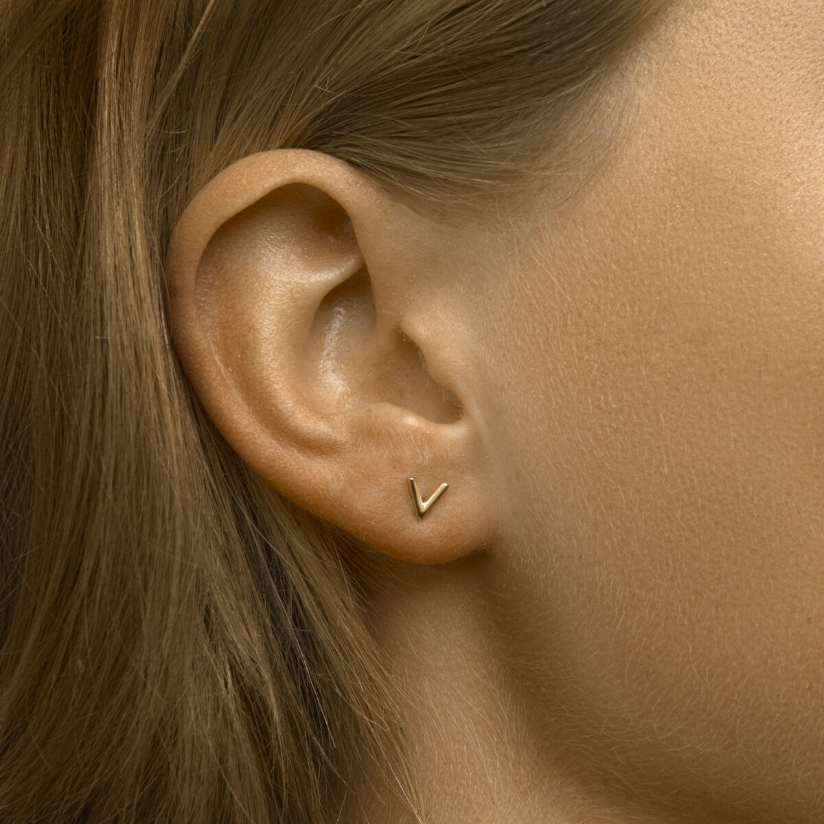 Fantasy Collection Oorbellen v 14K geelgoud