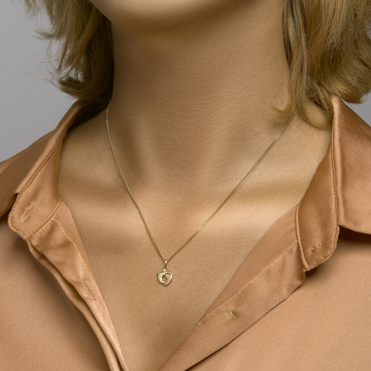 Hanger voetjes 10,5 mm 14K geelgoud