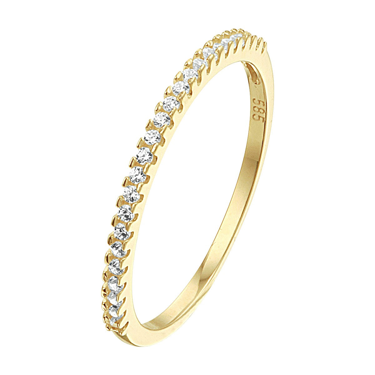 Fantasy Collection Aanschuifring zirkonia 14K geelgoud - PSN4023406