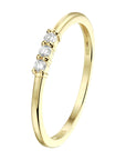 14K Geelgoud Ring Diamant 0.09Ct H Si 4023413 - PansiteNederland.nl