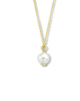 14K geelgoud collier parel 42 - 45 cm 4023432 - PansiteNederland.nl