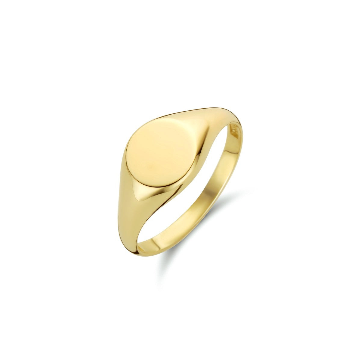 Fantasy Collection Graveerring rond 14K geelgoud