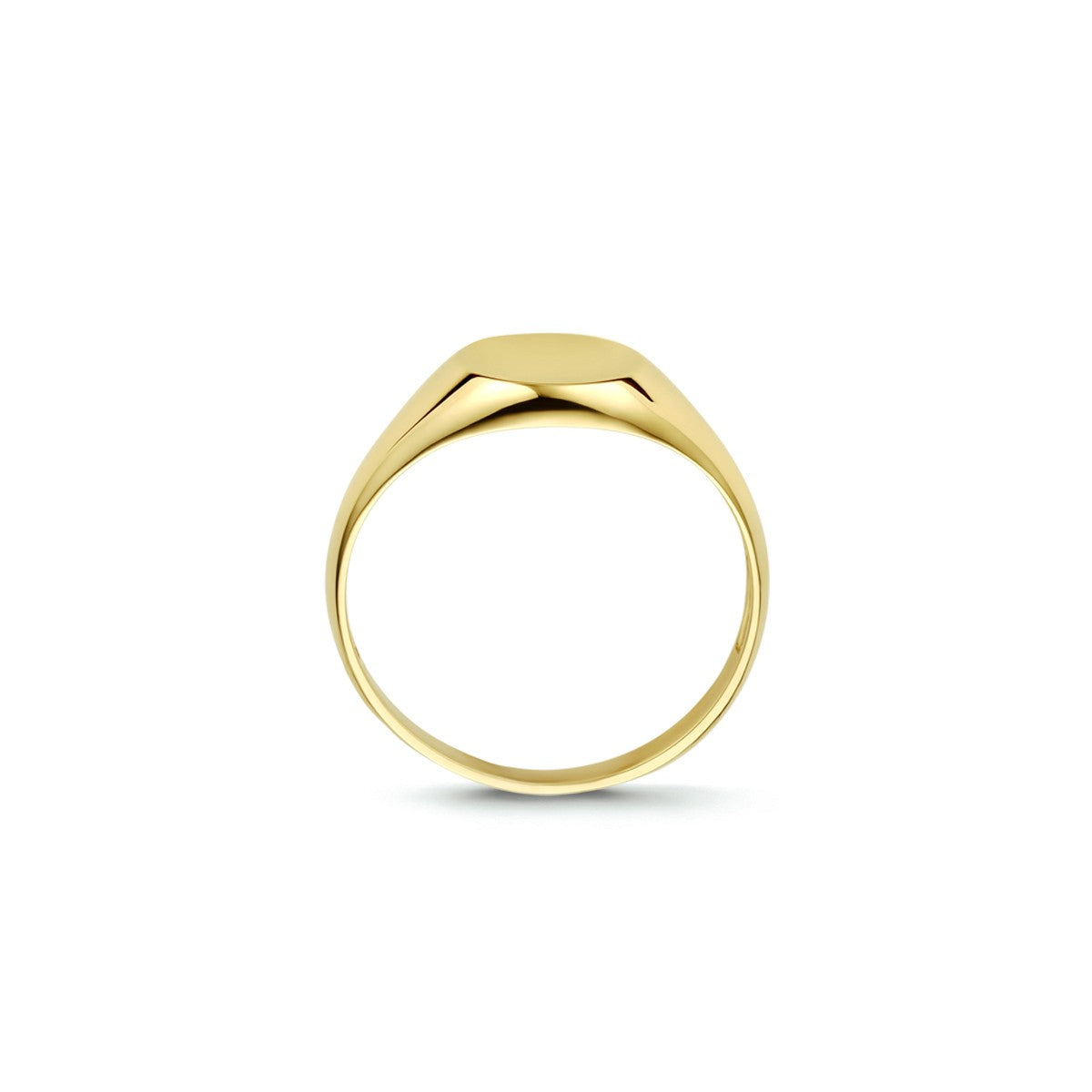 Fantasy Collection Graveerring rond 14K geelgoud