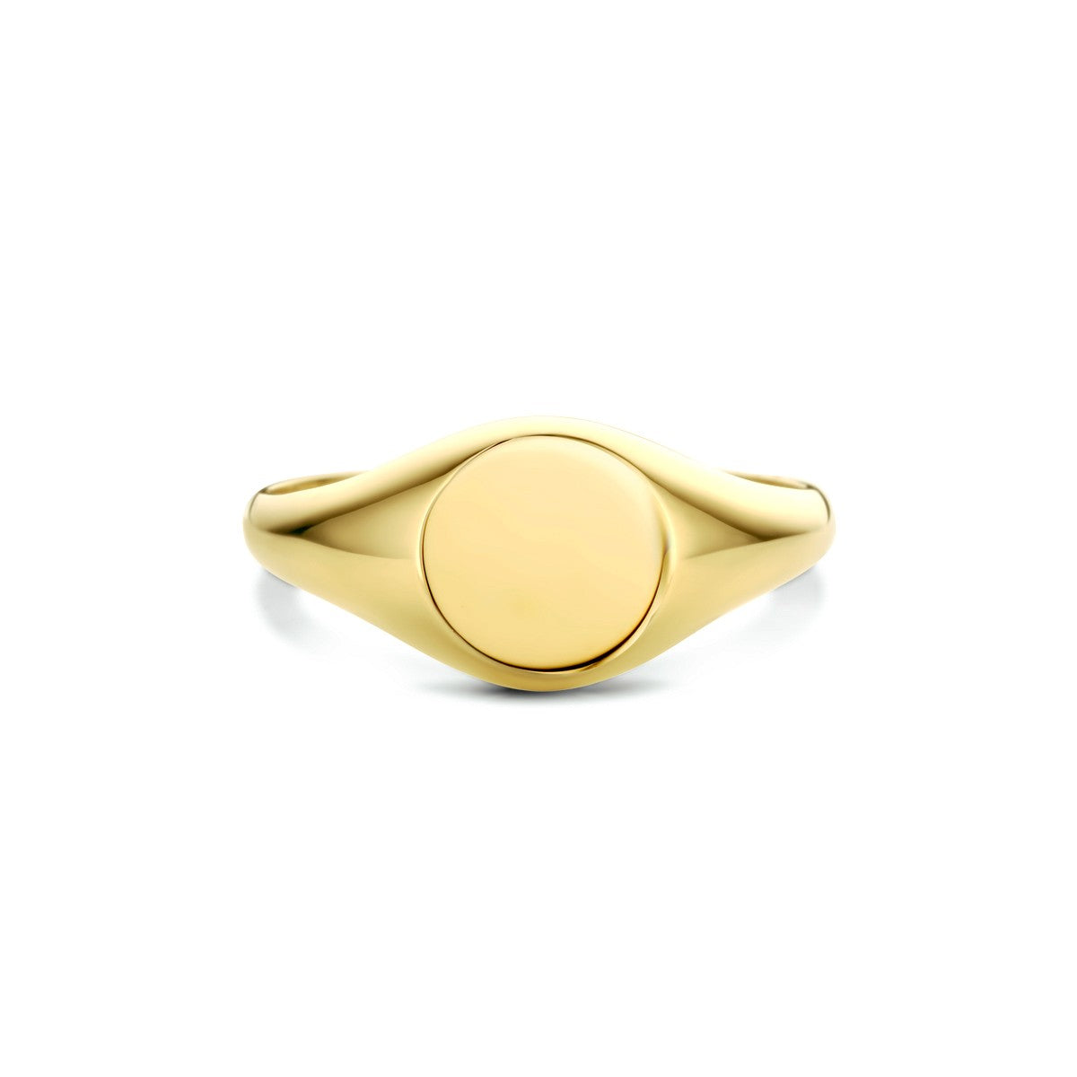 Fantasy Collection Graveerring rond 14K geelgoud