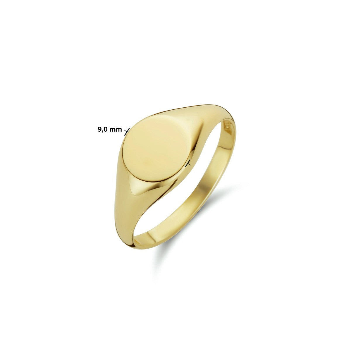 Fantasy Collection Graveerring rond 14K geelgoud
