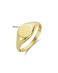 14K Geelgoud Graveerring Rond 4023502 - PansiteNederland.nl