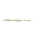 14K Geelgoud Collier Paperclip Ronde Buis 4,0 mm 4023575 - PansiteNederland.nl