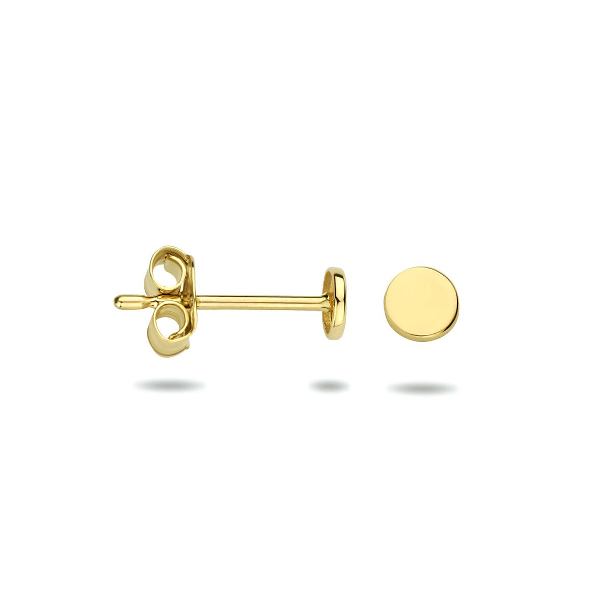 Fantasy Collection Oorbellen rondje 14K geelgoud - PSN4023593
