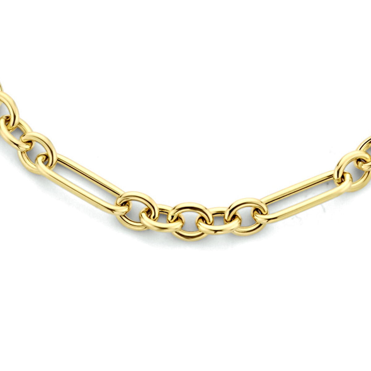 Fantasy Collection Collier anker 4,0 mm 42 cm 14K geelgoud