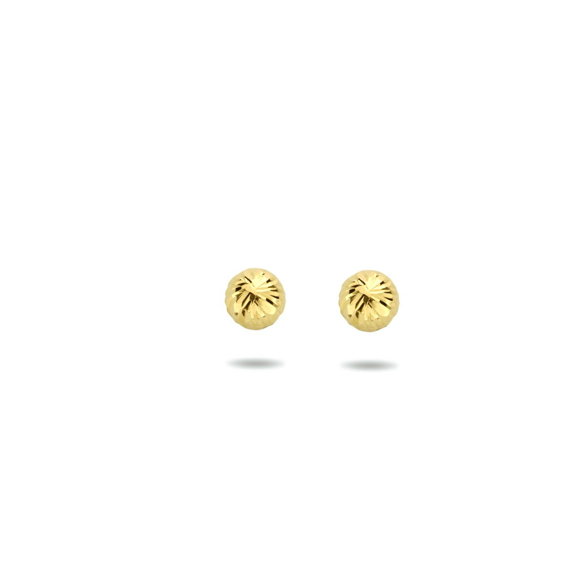 Fantasy Collection Oorbellen bolletje gediamanteerd 14K geelgoud - PSN4023603