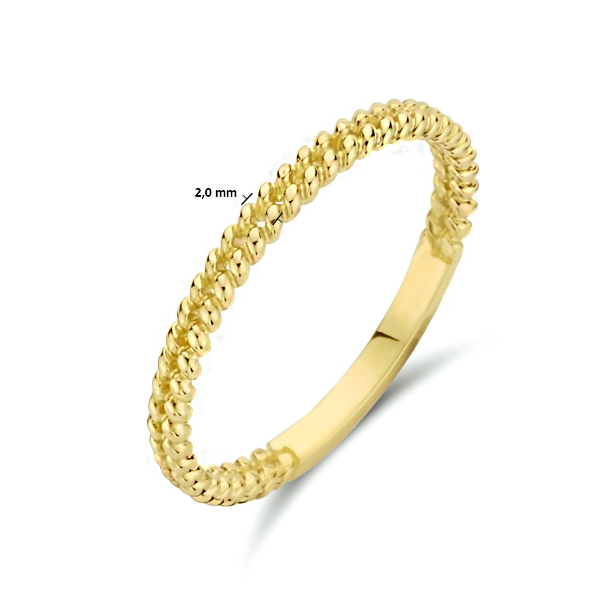 Fantasy Collection Aanschuifring schakel 14K geelgoud