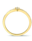 14K Geelgouden Ring zirkonia - PSN4023689 - PansiteNederland.nl