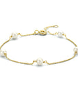 14K Geelgoud Armband Parel 16,5 - 17,5 - 18,5 Cm 4023699 - PansiteNederland.nl