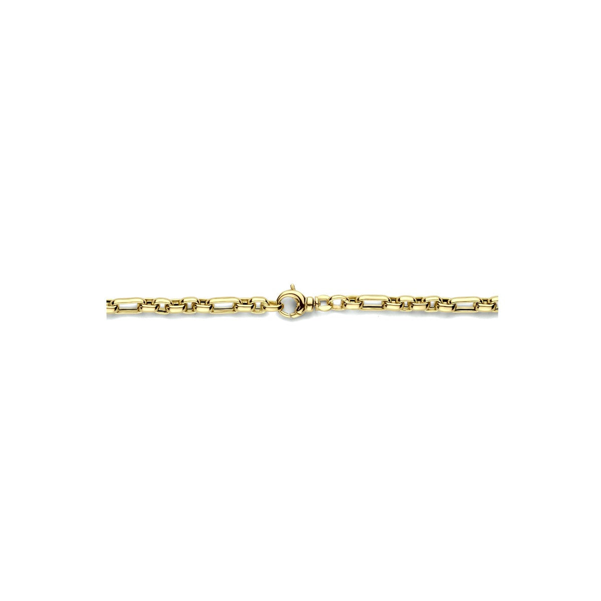 Fantasy Collection Collier anker 4,8 mm 45 cm 14K geelgoud