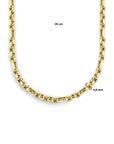 14K geelgoud collier anker 4,8 mm 45 cm 4023749 - PansiteNederland.nl