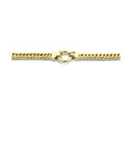 14K geelgoud collier gourmette 5,8 mm 45 cm met groot springslot 4023870 - PansiteNederland.nl