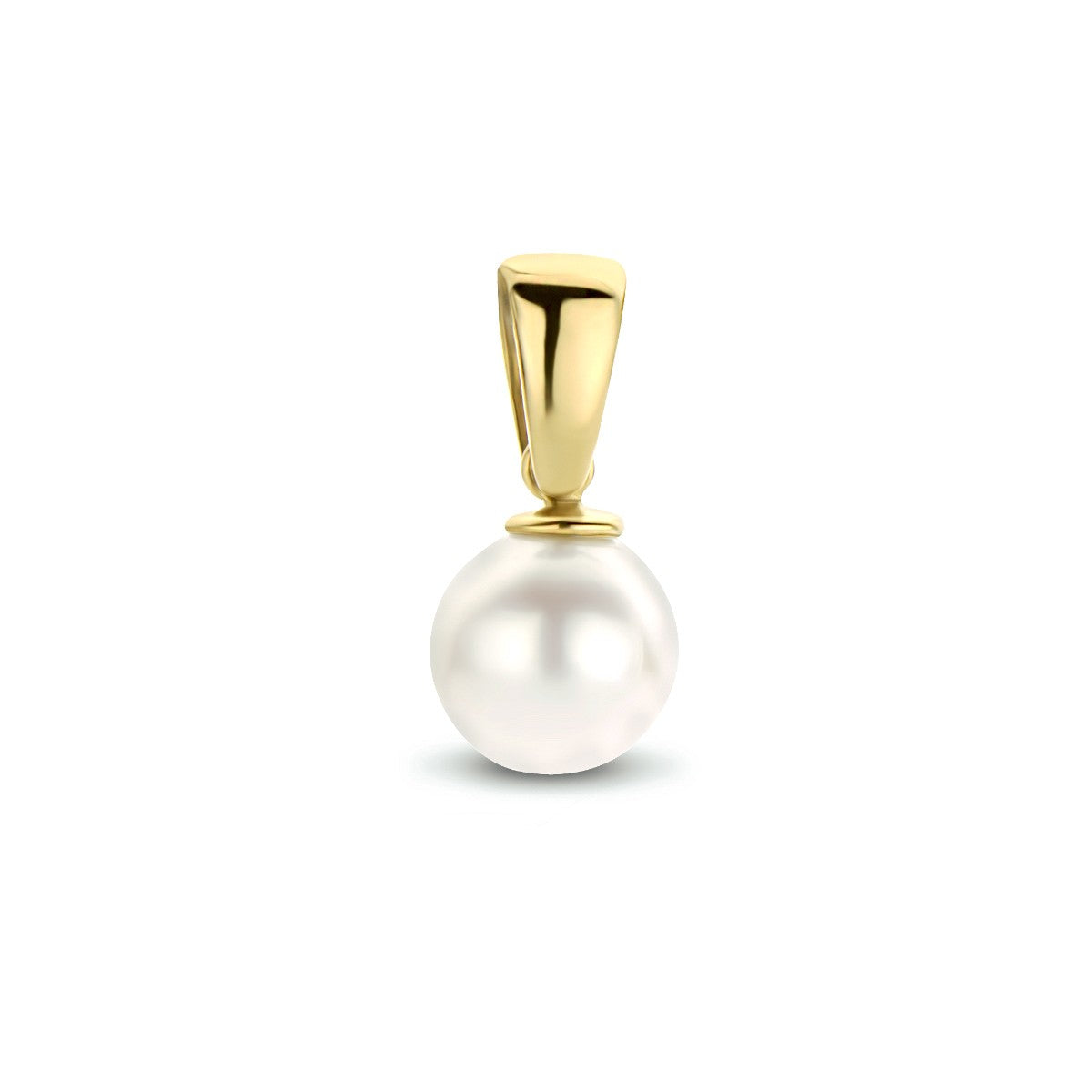 Fantasy Collection Hanger parel 10 mm 14K geelgoud