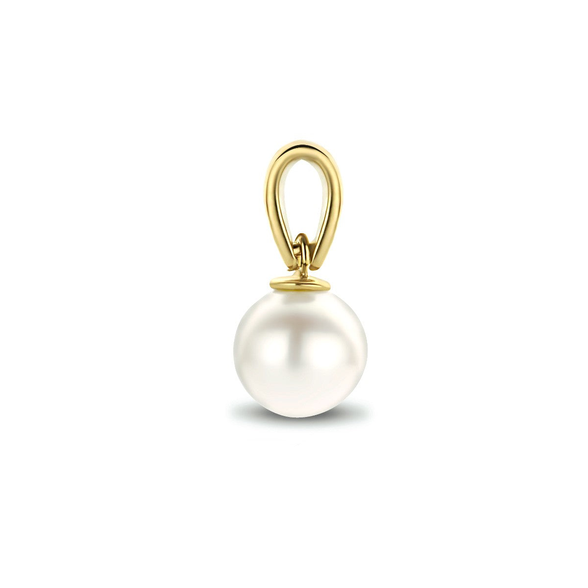 Fantasy Collection Hanger parel 10 mm 14K geelgoud
