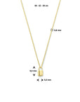 14K geelgoud collier slot 40 - 42 - 44 cm 4023931 - PansiteNederland.nl